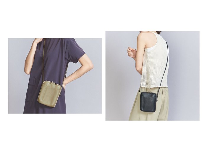 【BEAUTY&YOUTH / UNITED ARROWS/ビューティ&ユース ユナイテッドアローズ】人気ウォレットポーチが進化、機能性抜群のレザーショルダーバッグ おすすめ人気トレンドファッション通販アイテム 人気、トレンドファッション・服の通販 founy(ファニー) ファッション Fashion レディースファッション Fashion for Women シンプル Simple, Minimal ジップ Zip, Zipper スマホ Smartphone, Mobile Device 財布 Wallet, Purse チェーン Chain, Chain Strap 人気 Popular, Best Seller フェミニン Feminine, Girly ベーシック Basic, Essential ポケット Pocket, Pocket Detail 旅行 Travel |ID:crp329100000220123
