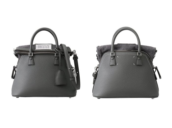 【MAISON MARGIELA/メゾン マルジェラ】上質をまとうアイコニックな2wayミニバッグ 5AC おすすめ人気トレンドファッション通販アイテム 人気、トレンドファッション・服の通販 founy(ファニー) 　ファッション　Fashion　レディースファッション　Fashion for Women　バッグ　Bags　2025年　2025　2025-2026秋冬・A/W　Autumn/Winter 2025–26 AW25–26　ユニセックス　Unisex, Genderless　クラシック　Classic, Timeless Style　A/W・秋冬　Autumn/Winter　|ID:crp329100000220142