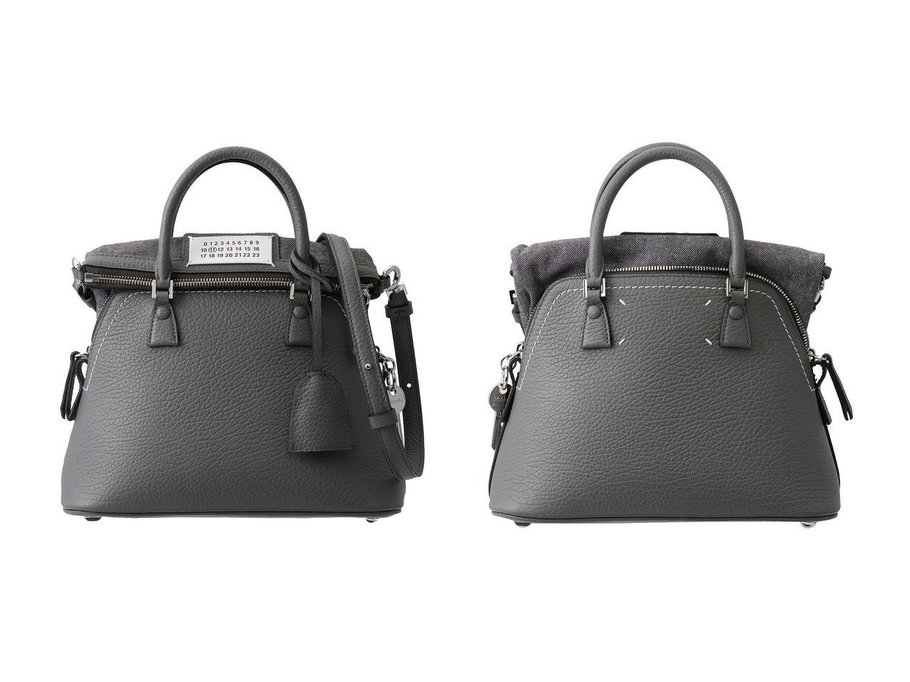【MAISON MARGIELA/メゾン マルジェラ】上質をまとうアイコニックな2wayミニバッグ 5AC おすすめ人気トレンドファッション通販アイテム インテリア・キッズ・メンズ・レディースファッション・服の通販 founy(ファニー) 　ファッション　Fashion　レディースファッション　Fashion for Women　バッグ　Bags　2025年　2025　2025-2026秋冬・A/W　Autumn/Winter 2025–26 AW25–26　ユニセックス　Unisex, Genderless　クラシック　Classic, Timeless Style　A/W・秋冬　Autumn/Winter　|ID:crp329100000220142