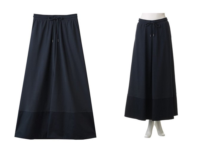 【Max Mara/マックスマーラ】の【MM】PABLO ジャージースカート おすすめ人気トレンドファッション通販アイテム 人気、トレンドファッション・服の通販 founy(ファニー) 　ファッション　Fashion　レディースファッション　Fashion for Women　スカート　Skirts　ロングスカート　Long Skirts / Maxi & Midi Skirts　2025年　2025　2025-2026秋冬・A/W　Autumn/Winter 2025–26 AW25–26　エレガント 上品　Elegant　フレア　Flare, Flared　ロング　Long, Long-Length　A/W・秋冬　Autumn/Winter　|ID:crp329100000220221
