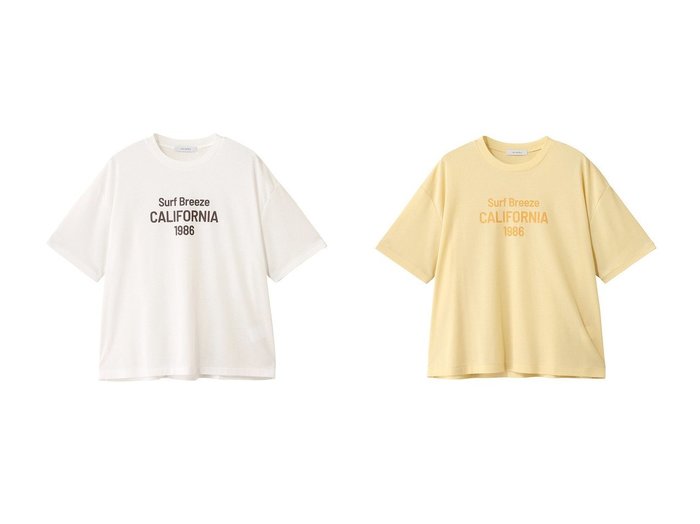【heliopole/エリオポール】のCALIFORNIA ロゴTシャツ おすすめ人気トレンドファッション通販アイテム インテリア・キッズ・メンズ・レディースファッション・服の通販 founy(ファニー) https://founy.com/ ファッション Fashion レディースファッション Fashion for Women トップス・カットソー Cut & Sew Tops シャツ・ブラウス・オフィスカジュアル Elegant Blouses & Button-Ups ロングTシャツ・Tシャツ Longline T-Shirts & Tees カットソー・ベーシックTシャツ Cut-and-Sewn Tops / Stretch Tees & Basics 2025年 2025 2025-2026秋冬・A/W Autumn/Winter 2025–26 AW25–26 シアー Sheer, See-Through ショート Short, Short Length シンプル Simple, Minimal スリーブ Sleeve, Long Sleeve / Short Sleeve A/W・秋冬 Autumn/Winter |ID:crp329100000220263