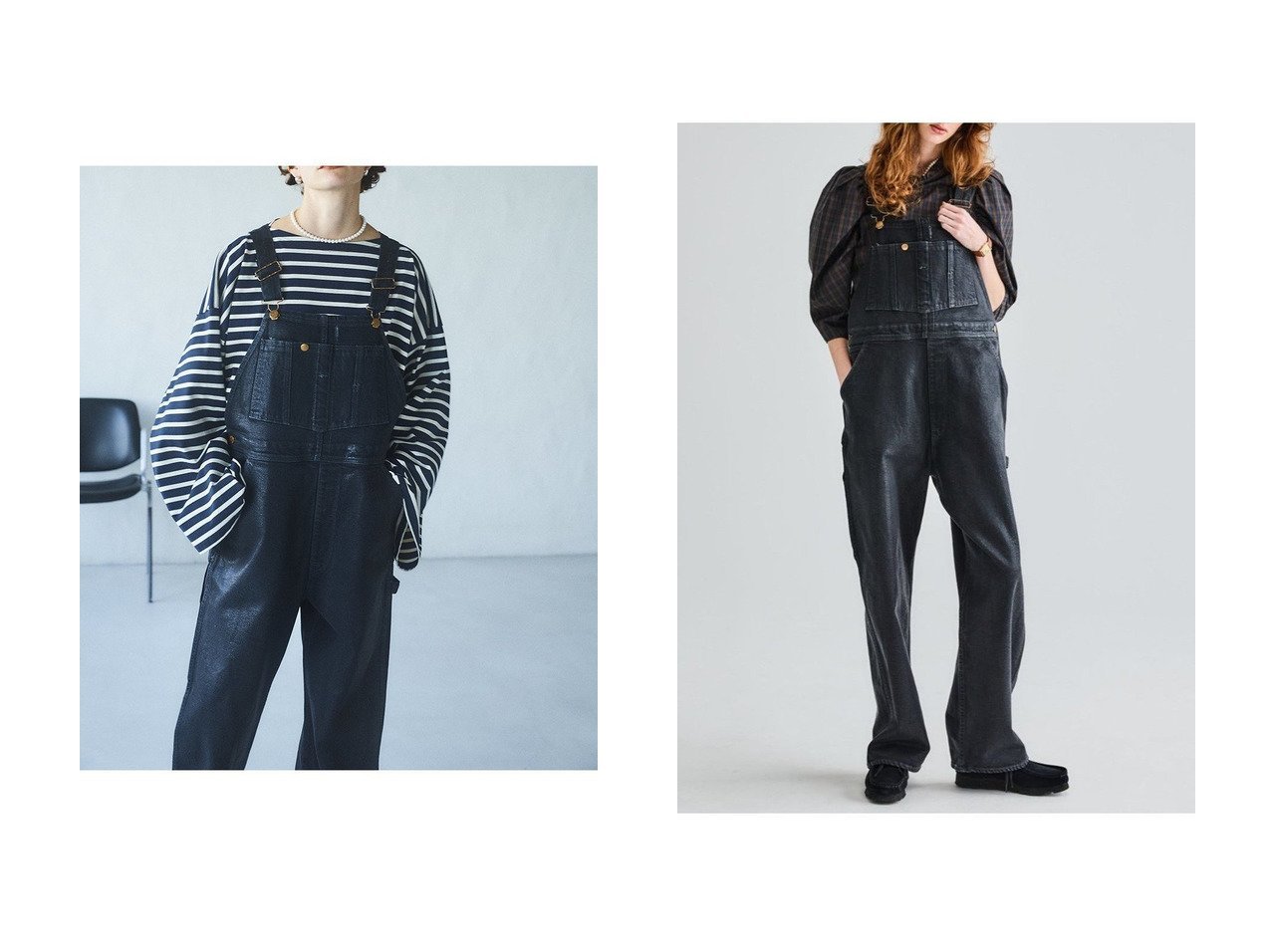 【Oblada/オブラダ】のFRONTIER パンツ おすすめ人気トレンドファッション通販アイテム インテリア・キッズ・メンズ・レディースファッション・服の通販 founy(ファニー) 　ファッション　Fashion　レディースファッション　Fashion for Women　パンツ　Pants & Trousers　クール　Cool, Chic　コーティング　Coating, Coated Finish　ストレッチ　Stretch, Stretchy Fabric　デニム　Denim, Jeans Material　再入荷　Restock / Back in Stock　定番　Standard, Basic Item　ブラック系　Black　|ID:crp329100000220297