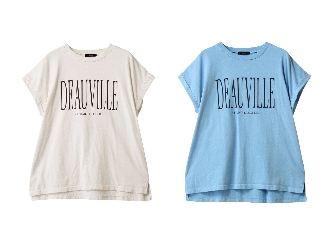 【allureville/アルアバイル】のピグメントダイターンバックSL T A おすすめ人気トレンドファッション通販アイテム インテリア・キッズ・メンズ・レディースファッション・服の通販 founy(ファニー) 　ファッション　Fashion　レディースファッション　Fashion for Women　トップス・カットソー　Cut & Sew Tops　シャツ・ブラウス・オフィスカジュアル　Elegant Blouses & Button-Ups　ロングTシャツ・Tシャツ　Longline T-Shirts & Tees　カットソー・ベーシックTシャツ　Cut-and-Sewn Tops / Stretch Tees & Basics　2025年　2025　2025-2026秋冬・A/W　Autumn/Winter 2025–26 AW25–26　おすすめ　Recommended / Our Picks　サロペット　Overalls, Salopette　ショート　Short, Short Length　スタイリッシュ　Stylish, Fashionable　スリーブ　Sleeve, Long Sleeve / Short Sleeve　ハーフ　Half, Half-Length　フロント　Front, Front Design　プリント　Print, Printed Pattern　ロング　Long, Long-Length　A/W・秋冬　Autumn/Winter　イエロー系　Yellow　ブルー系　Blue　|ID:crp329100000220312