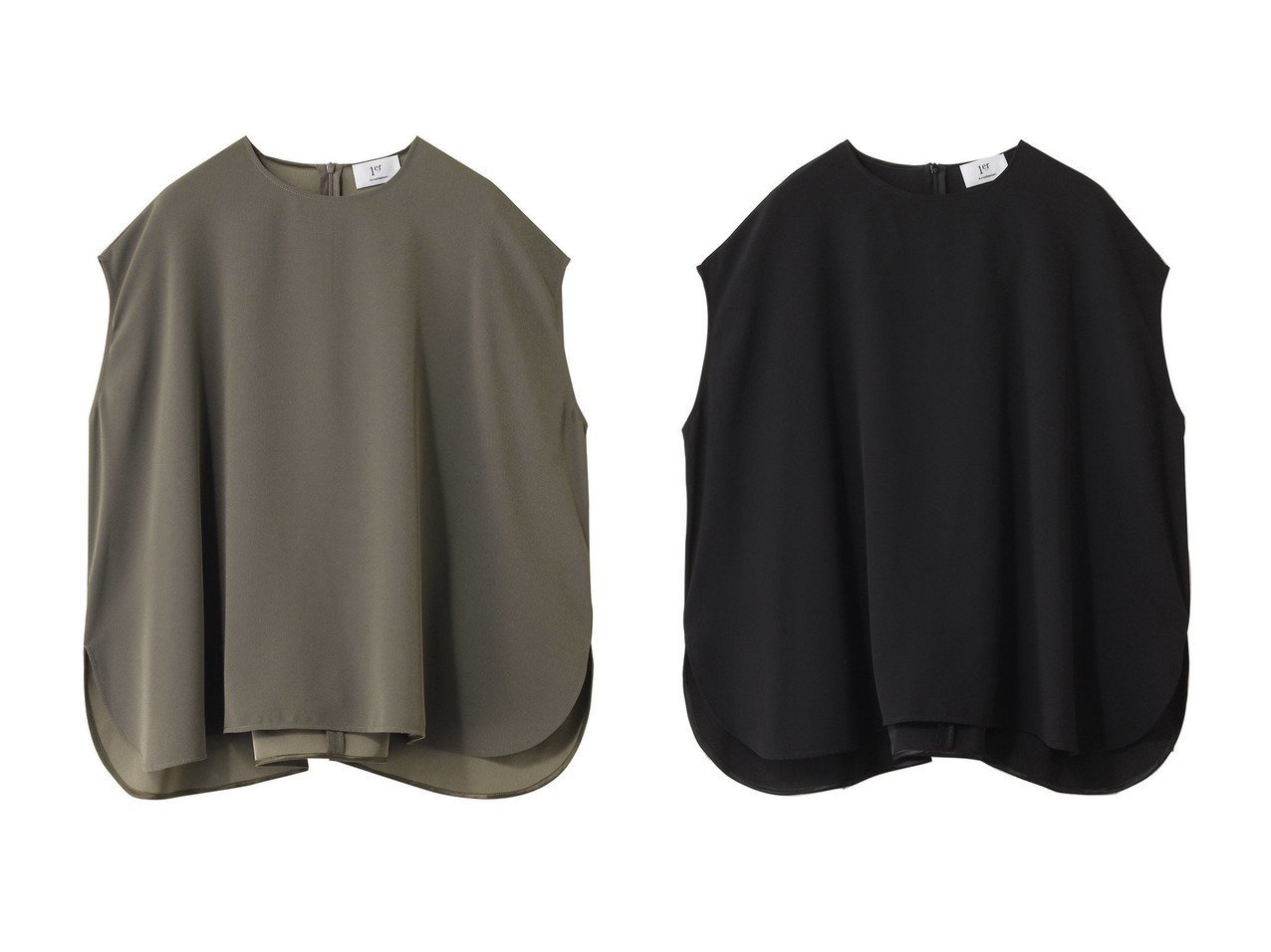【1er Arrondissement/プルミエ アロンディスモン】のジョーゼットフレンチスリーブブラウス おすすめ人気トレンドファッション通販アイテム インテリア・キッズ・メンズ・レディースファッション・服の通販 founy(ファニー) 　ファッション　Fashion　レディースファッション　Fashion for Women　トップス・カットソー　Cut & Sew Tops　シャツ・ブラウス・オフィスカジュアル　Elegant Blouses & Button-Ups　2025年　2025　2025-2026秋冬・A/W　Autumn/Winter 2025–26 AW25–26　おすすめ　Recommended / Our Picks　エレガント 上品　Elegant　ショート　Short, Short Length　ジョーゼット　Georgette, Semi-Sheer Fabric　スリット　Slit, Slit Detail　スリーブ　Sleeve, Long Sleeve / Short Sleeve　タイトスカート　Pencil Skirt, Tight Skirt　デニム　Denim, Jeans Material　ドレープ　Drape, Draping Fabric　フレンチ　French, French Style　A/W・秋冬　Autumn/Winter　グリーン系　Green　ブラック系　Black　|ID:crp329100000220336