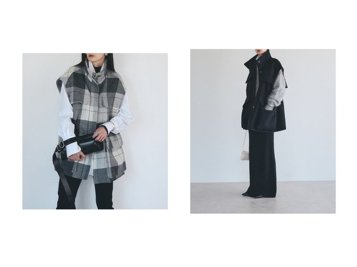 【Chaos/カオス】のスーペリヤヌスベスト おすすめ人気トレンドファッション通販アイテム 人気、トレンドファッション・服の通販 founy(ファニー) 　ファッション　Fashion　レディースファッション　Fashion for Women　アウター　Coat / Outerwear Collection　レディースジャケット・軽アウター　Jackets　ジャケット　Jacket, Outerwear　スタンド　Stand Collar, Upright Stand　ドロップ　Drop Shoulder, Dropped Style　ブルゾン　Blouson, Bomber Jacket　ベスト　Vest, Waistcoat　新作・新入荷　New Arrivals / New In　|ID:crp329100000220341