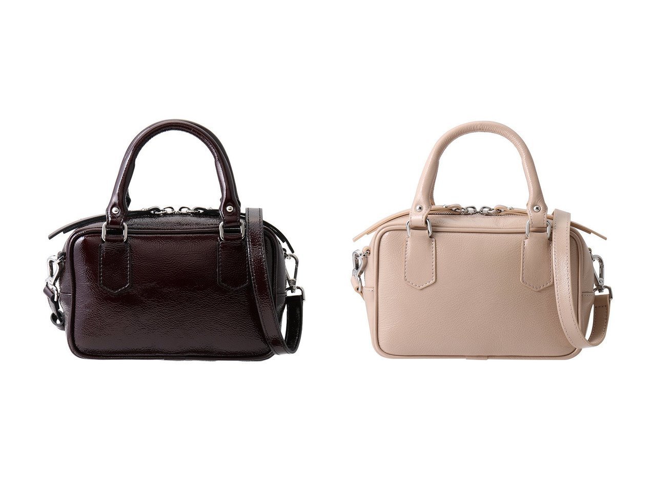 【Whim Gazette/ウィムガゼット】の【NOVIA】MINI BOSTON おすすめ人気トレンドファッション通販アイテム インテリア・キッズ・メンズ・レディースファッション・服の通販 founy(ファニー) 　ファッション　Fashion　レディースファッション　Fashion for Women　バッグ　Bags　2025年　2025　2025-2026秋冬・A/W　Autumn/Winter 2025–26 AW25–26　イタリア　Italy　コンパクト　Compact, Small Size　スクエア　Square, Square Shape　パーティ　Party, Party Style　ファブリック　Fabric, Textile　フォルム　Silhouette, Form　ボストン　Boston　ボストンバッグ　Boston Bag, Retro Bag　エレガント 上品　Elegant　A/W・秋冬　Autumn/Winter　ベージュ系　Beige　ブラック系　Black　|ID:crp329100000220349