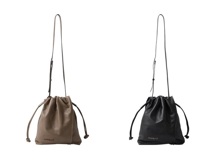【MARNI/マルニ】のMARNI MENDING 2wayドローストリングバッグ おすすめ人気トレンドファッション通販アイテム 人気、トレンドファッション・服の通販 founy(ファニー) ファッション Fashion レディースファッション Fashion for Women バッグ Bags 2025年 2025 2025-2026秋冬・A/W Autumn/Winter 2025–26 AW25–26 ユニセックス Unisex, Genderless ショルダー Shoulder, Shoulder Strap フォルム Silhouette, Form ポシェット Pochette, Mini Bag ロング Long, Long-Length 巾着 Drawstring Bag, Kinchaku A/W・秋冬 Autumn/Winter |ID:crp329100000220402