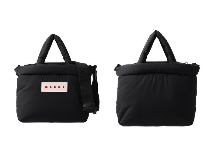 【MARNI/マルニ】のPUFF ナイロン2wayスモールトートバッグ おすすめ人気トレンドファッション通販アイテム 人気、トレンドファッション・服の通販 founy(ファニー) ファッション Fashion レディースファッション Fashion for Women バッグ Bags 2025年 2025 2025-2026秋冬・A/W Autumn/Winter 2025–26 AW25–26 コレクション Collection, Seasonal Line スタイリッシュ Stylish, Fashionable 人気 Popular, Best Seller A/W・秋冬 Autumn/Winter |ID:crp329100000220403