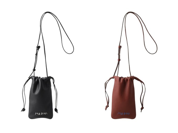 【MARNI/マルニ】のMARNI MENDING 2wayドローストリングスマホポシェット おすすめ人気トレンドファッション通販アイテム 人気、トレンドファッション・服の通販 founy(ファニー) ファッション Fashion レディースファッション Fashion for Women バッグ Bags 2025年 2025 2025-2026秋冬・A/W Autumn/Winter 2025–26 AW25–26 ユニセックス Unisex, Genderless おすすめ Recommended / Our Picks ショルダー Shoulder, Shoulder Strap ポシェット Pochette, Mini Bag ロング Long, Long-Length 旅行 Travel A/W・秋冬 Autumn/Winter |ID:crp329100000220404