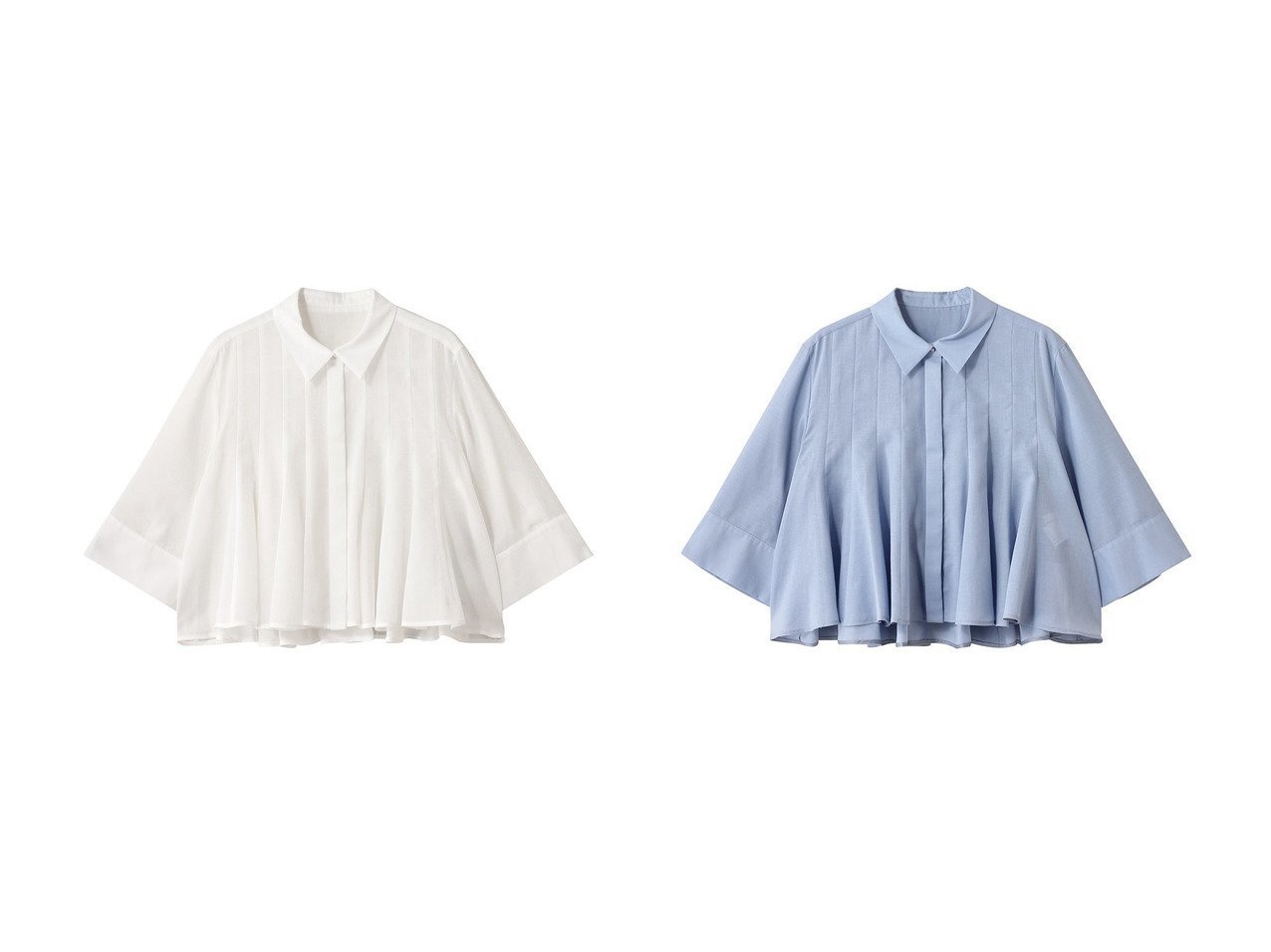 【ANAYI/アナイ】のボイルタックシャツブラウス おすすめ人気トレンドファッション通販アイテム インテリア・キッズ・メンズ・レディースファッション・服の通販 founy(ファニー) 　ファッション　Fashion　レディースファッション　Fashion for Women　トップス・カットソー　Cut & Sew Tops　シャツ・ブラウス・オフィスカジュアル　Elegant Blouses & Button-Ups　2025年　2025　2025-2026秋冬・A/W　Autumn/Winter 2025–26 AW25–26　コンパクト　Compact, Small Size　ショート　Short, Short Length　スリーブ　Sleeve, Long Sleeve / Short Sleeve　バランス　Balance, Style Balance　A/W・秋冬　Autumn/Winter　ホワイト系　White　ブラック系　Black　|ID:crp329100000220420