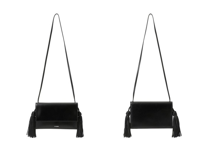 【JIL SANDER/ジル サンダー】のTASSEL クロスボディバッグ おすすめ人気トレンドファッション通販アイテム インテリア・キッズ・メンズ・レディースファッション・服の通販 founy(ファニー) https://founy.com/ ファッション Fashion レディースファッション Fashion for Women バッグ Bags 2025年 2025 2025-2026秋冬・A/W Autumn/Winter 2025–26 AW25–26 スクエア Square, Square Shape タッセル Tassel, Fringe フォルム Silhouette, Form ポケット Pocket, Pocket Detail エレガント 上品 Elegant A/W・秋冬 Autumn/Winter |ID:crp329100000220470