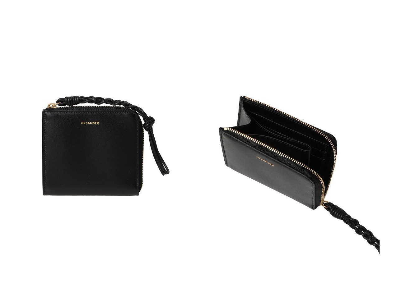 【JIL SANDER/ジル サンダー】のクレジット カード パース TANGLE おすすめ人気トレンドファッション通販アイテム インテリア・キッズ・メンズ・レディースファッション・服の通販 founy(ファニー) 　ファッション　Fashion　レディースファッション　Fashion for Women　ミニ財布・二つ折り財布　Wallets & Card Cases　バッグ　Bags　2025年　2025　2025-2026秋冬・A/W　Autumn/Winter 2025–26 AW25–26　コンパクト　Compact, Small Size　ジップ　Zip, Zipper　スマート　Smart, Elegant　ラップ　Wrap, Wrap Design　エレガント 上品　Elegant　手編み　Hand-Knitted, Handmade Knit　A/W・秋冬　Autumn/Winter　財布　Wallet, Purse　ブラック系　Black　|ID:crp329100000220489