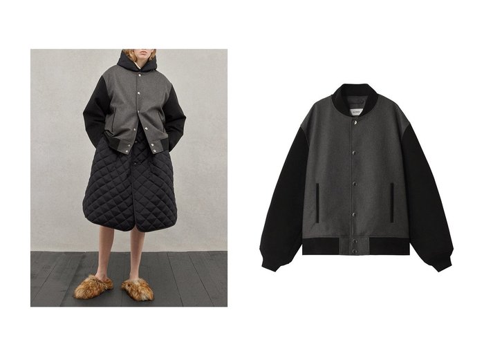 【THE RERACS/ザ リラクス】のアワードジャケット おすすめ人気トレンドファッション通販アイテム 人気、トレンドファッション・服の通販 founy(ファニー) ファッション Fashion レディースファッション Fashion for Women アウター Coat / Outerwear Collection レディースジャケット・軽アウター Jackets ブルゾンジャケット・スポーティアウター Blouson Jackets 2025年 2025 2025-2026秋冬・A/W Autumn/Winter 2025–26 AW25–26 ジャケット Jacket, Outerwear フェミニン Feminine, Girly フォルム Silhouette, Form ブルゾン Blouson, Bomber Jacket エレガント 上品 Elegant A/W・秋冬 Autumn/Winter |ID:crp329100000220494