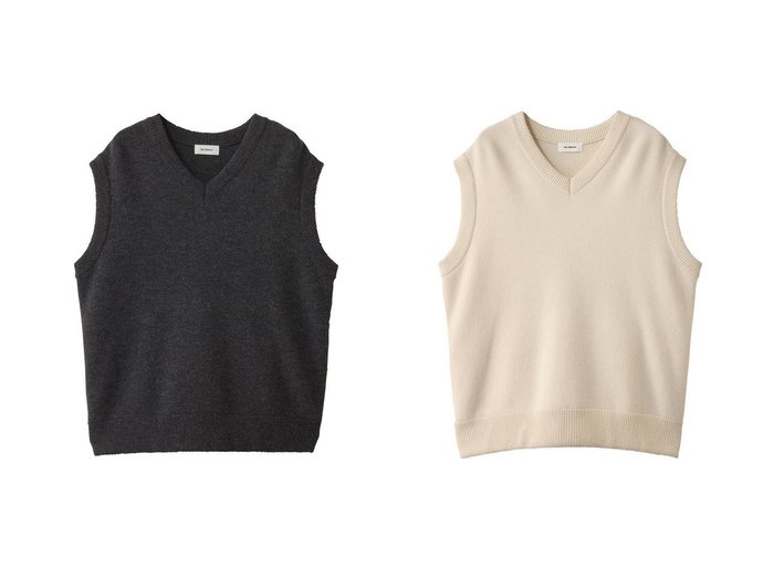 【THE RERACS/ザ リラクス】のVネックニットベスト おすすめ人気トレンドファッション通販アイテム 人気、トレンドファッション・服の通販 founy(ファニー) ファッション Fashion レディースファッション Fashion for Women アウター Coat / Outerwear Collection レディースジャケット・軽アウター Jackets 2025年 2025 2025-2026秋冬・A/W Autumn/Winter 2025–26 AW25–26 インナー Innerwear ジャケット Jacket, Outerwear ベスト Vest, Waistcoat A/W・秋冬 Autumn/Winter |ID:crp329100000220498