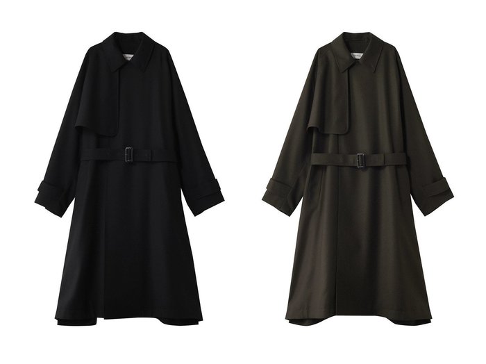 【THE RERACS/ザ リラクス】のトレンチポンチョコート おすすめ人気トレンドファッション通販アイテム 人気、トレンドファッション・服の通販 founy(ファニー) ファッション Fashion レディースファッション Fashion for Women アウター Coat / Outerwear Collection コート・ロングコート・ピーコート Long Coats, Peacoats & More ポンチョ・ケープコート Ponchos & Capes 2025年 2025 2025-2026秋冬・A/W Autumn/Winter 2025–26 AW25–26 スタイリッシュ Stylish, Fashionable スリーブ Sleeve, Long Sleeve / Short Sleeve トレンチ Trench, Trench Coat マキシ Maxi, Full Length モダン Modern, Contemporary ロング Long, Long-Length 定番 Standard, Basic Item A/W・秋冬 Autumn/Winter |ID:crp329100000220511