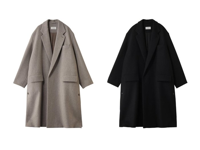 【THE RERACS/ザ リラクス】のルーズチェスターコート おすすめ人気トレンドファッション通販アイテム 人気、トレンドファッション・服の通販 founy(ファニー) ファッション Fashion レディースファッション Fashion for Women アウター Coat / Outerwear Collection コート・ロングコート・ピーコート Long Coats, Peacoats & More チェスターコート・ロング丈アウター Chester Coats / Chesterfield Long Coats 2025年 2025 2025-2026秋冬・A/W Autumn/Winter 2025–26 AW25–26 ショルダー Shoulder, Shoulder Strap スタイリッシュ Stylish, Fashionable チェスターコート Chester Coat, Long Coat ドロップ Drop Shoulder, Dropped Style モダン Modern, Contemporary ロング Long, Long-Length 定番 Standard, Basic Item A/W・秋冬 Autumn/Winter |ID:crp329100000220514