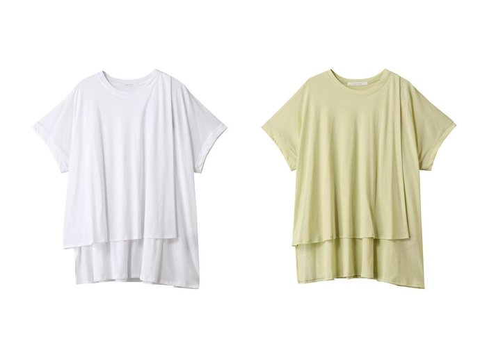 【PLAIN PEOPLE/プレインピープル】の超強撚天竺イレギュラーデザインTシャツ おすすめ人気トレンドファッション通販アイテム 人気、トレンドファッション・服の通販 founy(ファニー) ファッション Fashion レディースファッション Fashion for Women トップス・カットソー Cut & Sew Tops シャツ・ブラウス・オフィスカジュアル Elegant Blouses & Button-Ups ロングTシャツ・Tシャツ Longline T-Shirts & Tees カットソー・ベーシックTシャツ Cut-and-Sewn Tops / Stretch Tees & Basics 2025年 2025 2025-2026秋冬・A/W Autumn/Winter 2025–26 AW25–26 イレギュラー Irregular Design ショート Short, Short Length スリーブ Sleeve, Long Sleeve / Short Sleeve ドレープ Drape, Draping Fabric 無地 Plain, Solid Color A/W・秋冬 Autumn/Winter |ID:crp329100000220541