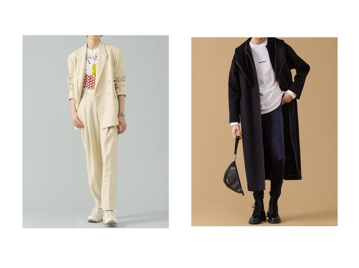 【THIRD MAGAZINE/サードマガジン】のフーデットガウンコート&袖リブジャケット おすすめ人気トレンドファッション通販アイテム 人気、トレンドファッション・服の通販 founy(ファニー) ファッション Fashion レディースファッション Fashion for Women アウター Coat / Outerwear Collection レディースジャケット・軽アウター Jackets コート・ロングコート・ピーコート Long Coats, Peacoats & More 2025年 2025 2025-2026秋冬・A/W Autumn/Winter 2025–26 AW25–26 ジャケット Jacket, Outerwear ストライプ Stripe, Striped Pattern セットアップ Set-Up, Coordinated Outfit リュクス Luxury, Elegant, High-End, Chic エレガント 上品 Elegant A/W・秋冬 Autumn/Winter |ID:crp329100000220576
