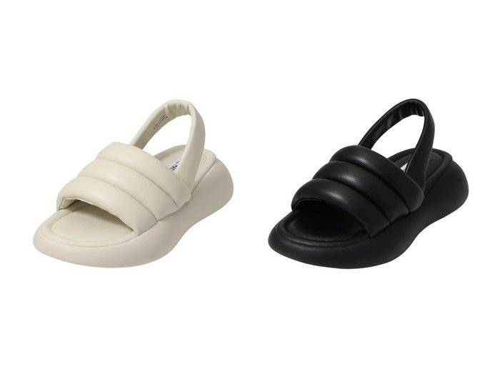 【STEVE MADDEN/スティーブマデン】のHEADWAY ボリュームパフィーストラップサンダル おすすめ人気トレンドファッション通販アイテム 人気、トレンドファッション・服の通販 founy(ファニー) ファッション Fashion レディースファッション Fashion for Women 2025年 2025 2025-2026秋冬・A/W Autumn/Winter 2025–26 AW25–26 サンダル Sandals, Summer Shoes トレンド Trend, Trending Now 旅行 Travel A/W・秋冬 Autumn/Winter |ID:crp329100000220581