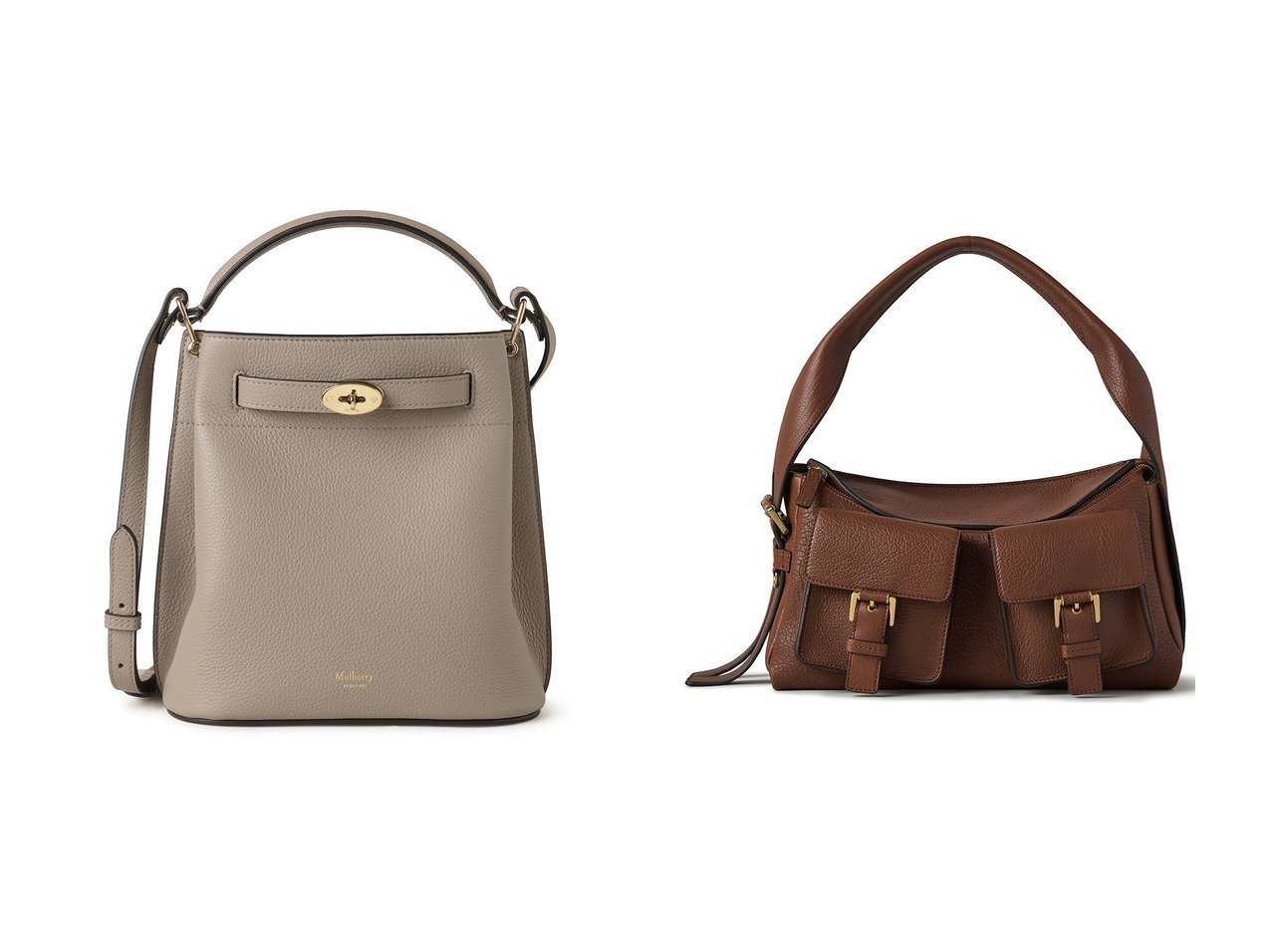 【Mulberry/マルベリー】のISLINGTON BUCKET BAG&MAGGIE SHOULDER BAG おすすめ人気トレンドファッション通販アイテム インテリア・キッズ・メンズ・レディースファッション・服の通販 founy(ファニー) 　ファッション　Fashion　レディースファッション　Fashion for Women　バッグ　Bags　2025年　2025　2025-2026秋冬・A/W　Autumn/Winter 2025–26 AW25–26　スタイリッシュ　Stylish, Fashionable　ポケット　Pocket, Pocket Detail　ラップ　Wrap, Wrap Design　A/W・秋冬　Autumn/Winter　ブラック系　Black　|ID:crp329100000220582