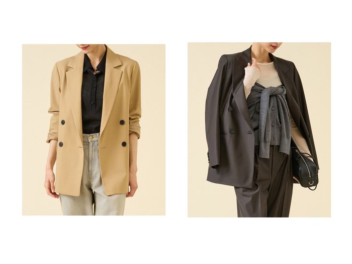 【martinique/マルティニーク】のTW2WAYストレッチジャケット(セットアップ可)&《定番》ESSENTIALジャケット(セットアップ可) おすすめ人気トレンドファッション通販アイテム 人気、トレンドファッション・服の通販 founy(ファニー) 　ファッション　Fashion　レディースファッション　Fashion for Women　アウター　Coat / Outerwear Collection　レディースジャケット・軽アウター　Jackets　2025年　2025　2025-2026秋冬・A/W　Autumn/Winter 2025–26 AW25–26　おすすめ　Recommended / Our Picks　なめらか　Smooth, Silky Texture　シルク　Silk, 100% Silk　ジャケット　Jacket, Outerwear　ストレッチ　Stretch, Stretchy Fabric　セットアップ　Set-Up, Coordinated Outfit　定番　Standard, Basic Item　A/W・秋冬　Autumn/Winter　|ID:crp329100000220594