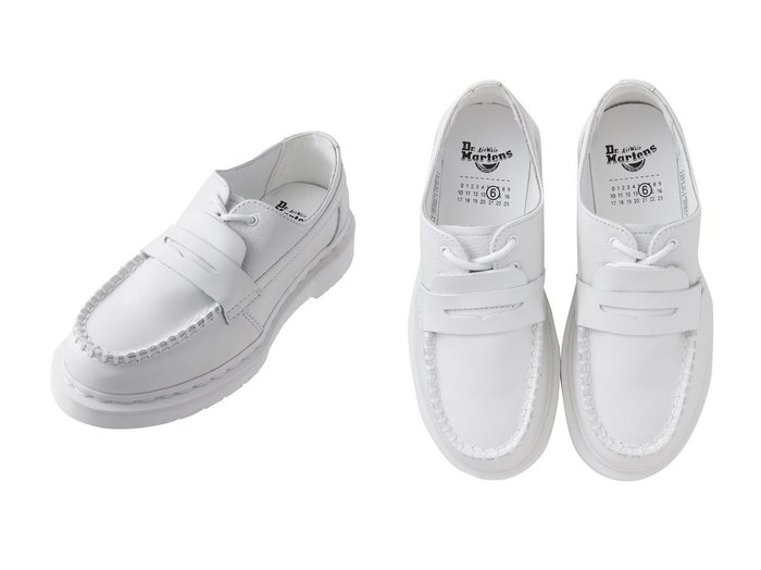 【MM6 Maison Martin Margiela/エムエム6 メゾン マルタン マルジェラ】の【MM6 Maison Margiela×Dr.Martens】PENTON - MASH UP おすすめ人気トレンドファッション通販アイテム 人気、トレンドファッション・服の通販 founy(ファニー) ファッション Fashion レディースファッション Fashion for Women クラシカル Classical, Vintage-Inspired シューズ Shoes, Footwear スニーカー Sneakers, Trainers モダン Modern, Contemporary 新作・新入荷 New Arrivals / New In |ID:crp329100000220615