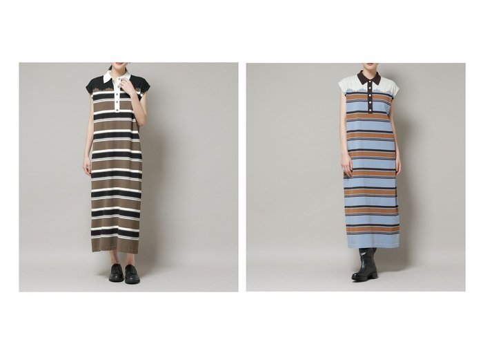 【nano universe/ナノ ユニバース】のコットンボーダーレース編みポロニットワンピース おすすめ人気トレンドファッション通販アイテム 人気、トレンドファッション・服の通販 founy(ファニー) ファッション Fashion レディースファッション Fashion for Women ワンピース Dresses ニットワンピース Knit Dresses ウォッシャブル Machine Washable 秋 Autumn トレンド Trend, Trending Now ボーダー Border, Stripe レース Lace, Lace Fabric おすすめ Recommended / Our Picks エレガント 上品 Elegant 2025年 2025 2025-2026秋冬・A/W Autumn/Winter 2025–26 AW25–26 |ID:crp329100000220633
