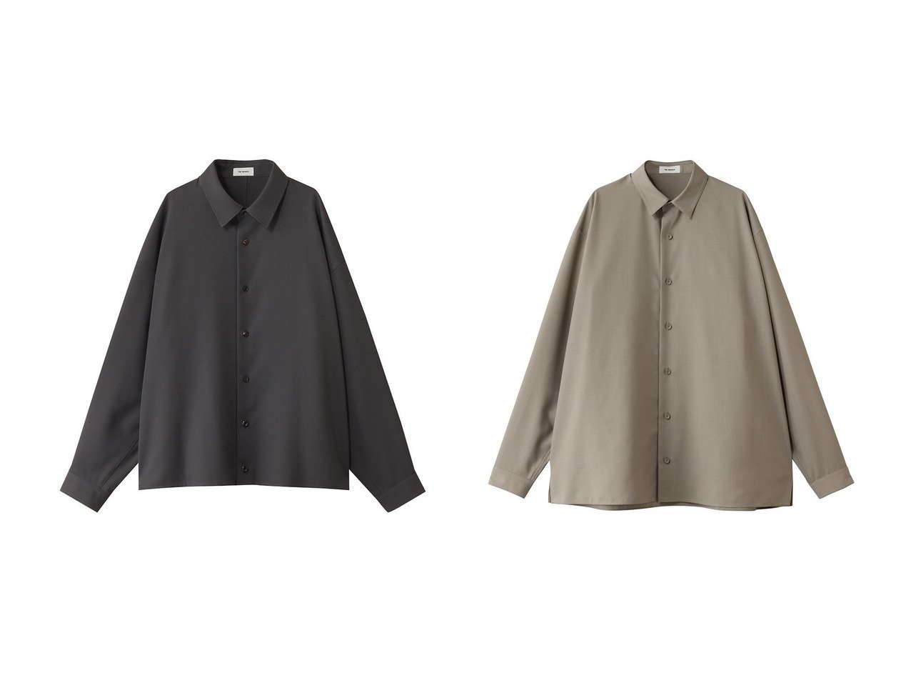 【THE RERACS / MEN/ザ リラクス】の【MEN】バルーンシャツ&【MEN】パーフェクトシャツ おすすめ人気トレンドファッション通販アイテム インテリア・キッズ・メンズ・レディースファッション・服の通販 founy(ファニー) 　ファッション　Fashion　メンズファッション　Fashion for Men　2025年　2025　2025-2026秋冬・A/W　Autumn/Winter 2025–26 AW25–26　ストレート　Straight, Straight Cut　スリーブ　Sleeve, Long Sleeve / Short Sleeve　フォルム　Silhouette, Form　フォーマル　Formal, Dressy　ロング　Long, Long-Length　定番　Standard, Basic Item　無地　Plain, Solid Color　A/W・秋冬　Autumn/Winter　シンプル　Simple, Minimal　トレンド　Trend, Trending Now　バルーン　Balloon, Balloon Silhouette　ルーズ　Loose, Oversized　ワイド　Wide, Wide Fit　羽織　Haori, Light Jacket　ホワイト系　White　グレー系　Gray　ベージュ系　Beige　ブルー系　Blue　ブラック系　Black　|ID:crp329100000220655