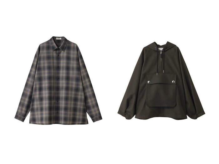 【THE RERACS / MEN/ザ リラクス】の【MEN】アノラックパーカー&【MEN】パーフェクトチェックシャツ おすすめ人気トレンドファッション通販アイテム インテリア・キッズ・メンズ・レディースファッション・服の通販 founy(ファニー) https://founy.com/ ファッション Fashion メンズファッション Fashion for Men トップス・カットソー Cut & Sew Tops パーカー・フーディー / カジュアルコーデ Hoodies & Parkas メンズシャツ Shirts 2025年 2025 2025-2026秋冬・A/W Autumn/Winter 2025–26 AW25–26 スラックス Slacks, Dress Pants デニム Denim, Jeans Material パーカー Hoodie, Parka ボトム Bottoms, Lower Wear モダン Modern, Contemporary ロング Long, Long-Length A/W・秋冬 Autumn/Winter スリーブ Sleeve, Long Sleeve / Short Sleeve チェック Check, Plaid, Tartan 羽織 Haori, Light Jacket |ID:crp329100000220658
