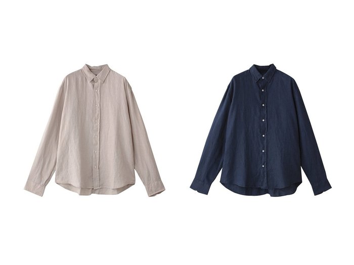 【Frank&Eileen / MEN/フランク&アイリーン】の【MEN】FINBAR ウォッシュドリネン カラーシャツ おすすめ人気トレンドファッション通販アイテム インテリア・キッズ・メンズ・レディースファッション・服の通販 founy(ファニー) https://founy.com/ ファッション Fashion メンズファッション Fashion for Men 2025年 2025 2025-2026秋冬・A/W Autumn/Winter 2025–26 AW25–26 インナー Innerwear ジャケット Jacket, Outerwear スリーブ Sleeve, Long Sleeve / Short Sleeve リラックス Relax, Relaxed Fit ロング Long, Long-Length A/W・秋冬 Autumn/Winter |ID:crp329100000220660