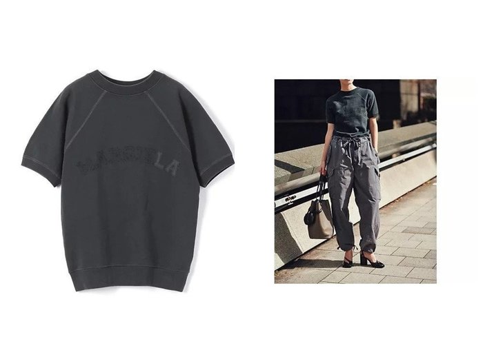 【MAISON MARGIELA/メゾン マルジェラ】のSWEATSHIRT おすすめ人気トレンドファッション通販アイテム インテリア・キッズ・メンズ・レディースファッション・服の通販 founy(ファニー) https://founy.com/ ファッション Fashion レディースファッション Fashion for Women トップス・カットソー Cut & Sew Tops シャツ・ブラウス・オフィスカジュアル Elegant Blouses & Button-Ups レディースパーカー・カジュアルフーディー Casual Hoodies & Sweatshirts ロングTシャツ・Tシャツ Longline T-Shirts & Tees スウェット・クルーネックトップス Sweatshirts & Crewnecks / Relaxed Fit Sweat Tops 2025年 2025 2025春夏・S/S Spring/Summer 2025 SS25 パッチ Patch, Appliqué |ID:crp329100000220694