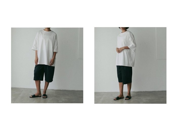 【HER./ハー】のオーバーサイズドTシャツ おすすめ人気トレンドファッション通販アイテム 人気、トレンドファッション・服の通販 founy(ファニー) 　ファッション　Fashion　レディースファッション　Fashion for Women　トップス・カットソー　Cut & Sew Tops　シャツ・ブラウス・オフィスカジュアル　Elegant Blouses & Button-Ups　ロングTシャツ・Tシャツ　Longline T-Shirts & Tees　カットソー・ベーシックTシャツ　Cut-and-Sewn Tops / Stretch Tees & Basics　イタリア　Italy　ショート　Short, Short Length　スリーブ　Sleeve, Long Sleeve / Short Sleeve　ビッグ　Big, Oversized　新作・新入荷　New Arrivals / New In　|ID:crp329100000220712