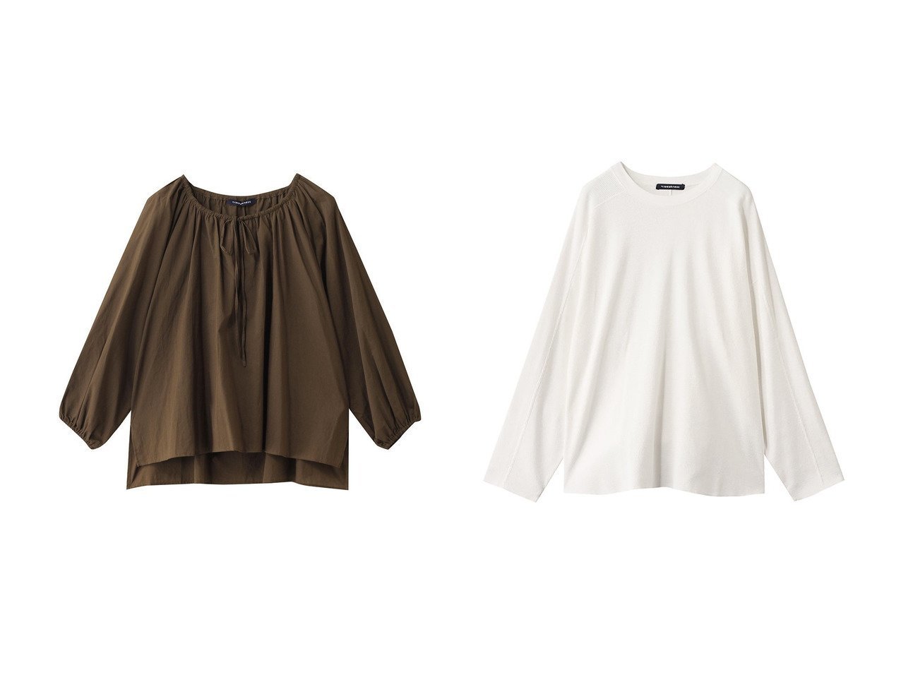 【MY WEAKNESS/マイ ウィークネス】のThermal Long Sleeve&Smock おすすめ人気トレンドファッション通販アイテム インテリア・キッズ・メンズ・レディースファッション・服の通販 founy(ファニー) 　ファッション　Fashion　レディースファッション　Fashion for Women　トップス・カットソー　Cut & Sew Tops　シャツ・ブラウス・オフィスカジュアル　Elegant Blouses & Button-Ups　ロングTシャツ・Tシャツ　Longline T-Shirts & Tees　カットソー・ベーシックTシャツ　Cut-and-Sewn Tops / Stretch Tees & Basics　キャミソール　Camisole, Spaghetti Strap Top　ギャザー　Gathered, Ruffled　スモック　Smock, Smock Dress　スリーブ　Sleeve, Long Sleeve / Short Sleeve　タンク　Tank Top, Sleeveless Top　リラックス　Relax, Relaxed Fit　ロング　Long, Long-Length　エレガント 上品　Elegant　新作・新入荷　New Arrivals / New In　ホワイト系　White　ブラウン系　Brown　ブラック系　Black　|ID:crp329100000220751
