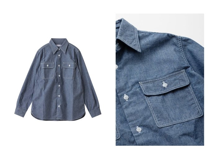 【MY WEAKNESS/マイ ウィークネス】のChambray Shirt おすすめ人気トレンドファッション通販アイテム 人気、トレンドファッション・服の通販 founy(ファニー) ファッション Fashion レディースファッション Fashion for Women トップス・カットソー Cut & Sew Tops シャツ・ブラウス・オフィスカジュアル Elegant Blouses & Button-Ups ロングTシャツ・Tシャツ Longline T-Shirts & Tees カットソー・ベーシックTシャツ Cut-and-Sewn Tops / Stretch Tees & Basics クラシカル Classical, Vintage-Inspired スリーブ Sleeve, Long Sleeve / Short Sleeve バランス Balance, Style Balance フラップ Flap, Flap Pocket ボトム Bottoms, Lower Wear ポケット Pocket, Pocket Detail ロング Long, Long-Length ワーク Workwear, Utility Style 新作・新入荷 New Arrivals / New In |ID:crp329100000220801