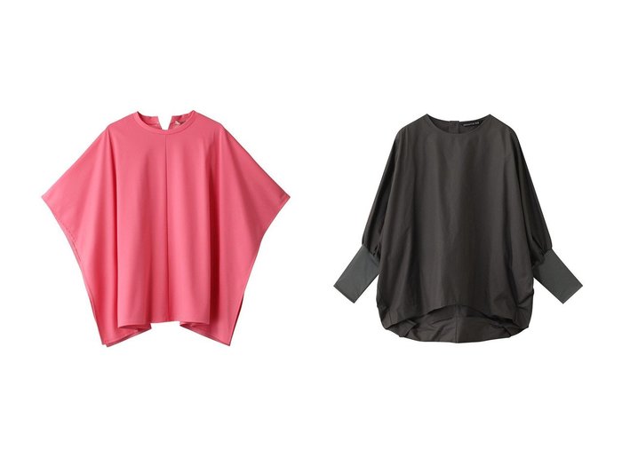 【mizuiro ind/ミズイロ インド】のO プルオーバー&【LE PHIL/ル フィル】のコンパクトポンチT おすすめ人気トレンドファッション通販アイテム 人気、トレンドファッション・服の通販 founy(ファニー) ファッション Fashion レディースファッション Fashion for Women トップス・カットソー Cut & Sew Tops シャツ・ブラウス・オフィスカジュアル Elegant Blouses & Button-Ups ロングTシャツ・Tシャツ Longline T-Shirts & Tees カジュアルプルオーバー・ニットトップス Pullovers & Knit Tops / Casual Pullovers カットソー・ベーシックTシャツ Cut-and-Sewn Tops / Stretch Tees & Basics 2025年 2025 2025-2026秋冬・A/W Autumn/Winter 2025–26 AW25–26 シンプル Simple, Minimal スラックス Slacks, Dress Pants スリーブ Sleeve, Long Sleeve / Short Sleeve デニム Denim, Jeans Material フィット Fit, Slim Fit ロング Long, Long-Length A/W・秋冬 Autumn/Winter おすすめ Recommended / Our Picks コンパクト Compact, Small Size ショート Short, Short Length スクエア Square, Square Shape ドレープ Drape, Draping Fabric |ID:crp329100000220859