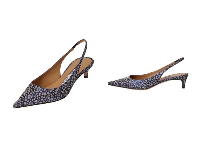 【PELLICO/ペリーコ】の【ELLE SHOP限定】CUORE フラワージャカードバックストラップパンプス おすすめ人気トレンドファッション通販アイテム インテリア・キッズ・メンズ・レディースファッション・服の通販 founy(ファニー) https://founy.com/ ファッション Fashion レディースファッション Fashion for Women バッグ Bags 2025年 2025 2025-2026秋冬・A/W Autumn/Winter 2025–26 AW25–26 おすすめ Recommended / Our Picks アンクル Ankle-Length Design ジャカード／ジャガード Jacquard, Woven Pattern フラワー Flower, Floral マニッシュ Mannish, Boyish ラップ Wrap, Wrap Design A/W・秋冬 Autumn/Winter |ID:crp329100000220876