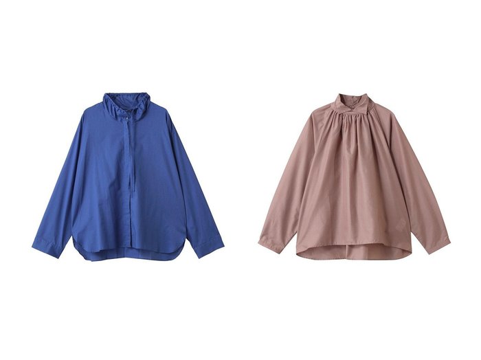 【mizuiro ind/ミズイロ インド】のgathered stand collar shirt シャツ&stand shirt collar gathered shirt シャツ おすすめ人気トレンドファッション通販アイテム 人気、トレンドファッション・服の通販 founy(ファニー) ファッション Fashion レディースファッション Fashion for Women トップス・カットソー Cut & Sew Tops シャツ・ブラウス・オフィスカジュアル Elegant Blouses & Button-Ups 2025年 2025 2025-2026秋冬・A/W Autumn/Winter 2025–26 AW25–26 ギャザー Gathered, Ruffled スリーブ Sleeve, Long Sleeve / Short Sleeve デニム Denim, Jeans Material マキシ Maxi, Full Length リボン Ribbon, Bow ロング Long, Long-Length A/W・秋冬 Autumn/Winter |ID:crp329100000220877