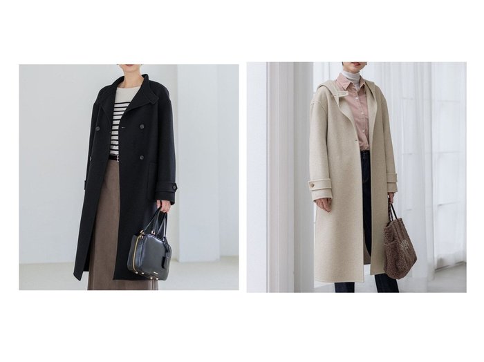 【NIJYUSANKU/23区】のMANTECOPureリバー スタンドカラーコート&MANTECOPureリバー フード ロングコート おすすめ人気トレンドファッション通販アイテム 人気、トレンドファッション・服の通販 founy(ファニー) ファッション Fashion レディースファッション Fashion for Women アウター Coat / Outerwear Collection コート・ロングコート・ピーコート Long Coats, Peacoats & More レディースジャケット・軽アウター Jackets イタリア Italy インポート Imported Fashion エレガント 上品 Elegant ジャケット Jacket, Outerwear スタイリッシュ Stylish, Fashionable スタンド Stand Collar, Upright Stand ストール Stole, Wrap ポケット Pocket, Pocket Detail マフラー Scarf, Muffler リラックス Relax, Relaxed Fit ロング Long, Long-Length 冬 Winter / This Winter A/W・秋冬 Autumn/Winter 新作・新入荷 New Arrivals / New In 2025年 2025 2025-2026秋冬・A/W Autumn/Winter 2025–26 AW25–26 |ID:crp329100000220907