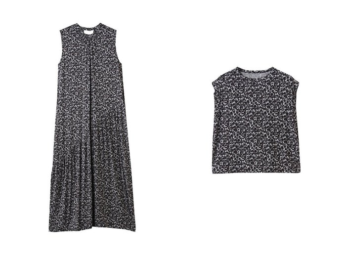 【three dots/スリー ドッツ】のトラベルライン スリーブレストップス&トラベルライン ドレス おすすめ人気トレンドファッション通販アイテム 人気、トレンドファッション・服の通販 founy(ファニー) 　ファッション　Fashion　レディースファッション　Fashion for Women　ワンピース　Dresses　フォーマル・パーティードレス・結婚式用ドレス　Elegant & Casual Dresses　チュニック　Tunic Tops & Dresses　トップス・カットソー　Cut & Sew Tops　キャミソール&ノースリーブ　Camisoles & Sleeveless Tops　シャツ・ブラウス・オフィスカジュアル　Elegant Blouses & Button-Ups　ロングTシャツ・Tシャツ　Longline T-Shirts & Tees　カットソー・ベーシックTシャツ　Cut-and-Sewn Tops / Stretch Tees & Basics　2025年　2025　2025-2026秋冬・A/W　Autumn/Winter 2025–26 AW25–26　とろみ　Fluid, Flowy Fabric　アシンメトリー　Asymmetrical Style　ギャザー　Gathered, Ruffled　サマー　Summer, Summer Style　チュニック　Tunic, Long Top　トラベル　Travel, Travel Gear　ドレス　Dress, One-Piece　モノトーン　Monotone, Black and White　リゾート　Resort, Vacation Style　ロング　Long, Long-Length　エレガント 上品　Elegant　旅行　Travel　A/W・秋冬　Autumn/Winter　|ID:crp329100000220968