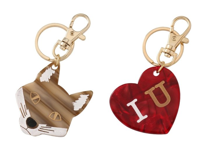 【1er Arrondissement/プルミエ アロンディスモン】の【MALUS】Fox キーチェーン&【MALUS】Love you キーチェーン おすすめ人気トレンドファッション通販アイテム 人気、トレンドファッション・服の通販 founy(ファニー) ファッション Fashion レディースファッション Fashion for Women 2025年 2025 2025-2026秋冬・A/W Autumn/Winter 2025–26 AW25–26 キーホルダー Keychain, Key Holder チェーン Chain, Chain Strap チャーム Charm, Pendant モチーフ Motif, Design Theme ラップ Wrap, Wrap Design エレガント 上品 Elegant A/W・秋冬 Autumn/Winter |ID:crp329100000220984