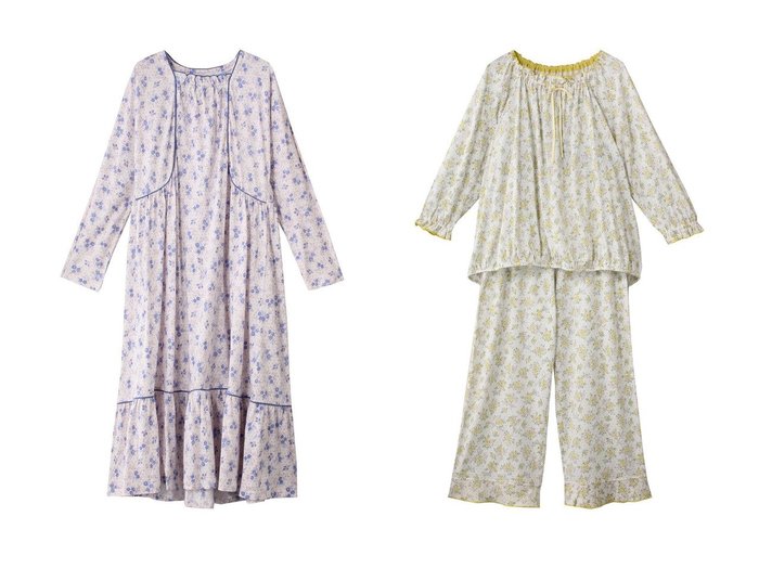 【KID BLUE/キッドブルー】のピンドットフラワーNナイティ&ピンドットフラワーNパジャマ おすすめ人気トレンドファッション通販アイテム 人気、トレンドファッション・服の通販 founy(ファニー) ファッション Fashion レディースファッション Fashion for Women 2025年 2025 2025-2026秋冬・A/W Autumn/Winter 2025–26 AW25–26 おすすめ Recommended / Our Picks ギャザー Gathered, Ruffled ドット Polka Dot, Dot Pattern パイピング Piping, Trim Design パジャマ Pajamas, Sleepwear フェミニン Feminine, Girly リラックス Relax, Relaxed Fit エレガント 上品 Elegant A/W・秋冬 Autumn/Winter |ID:crp329100000221020