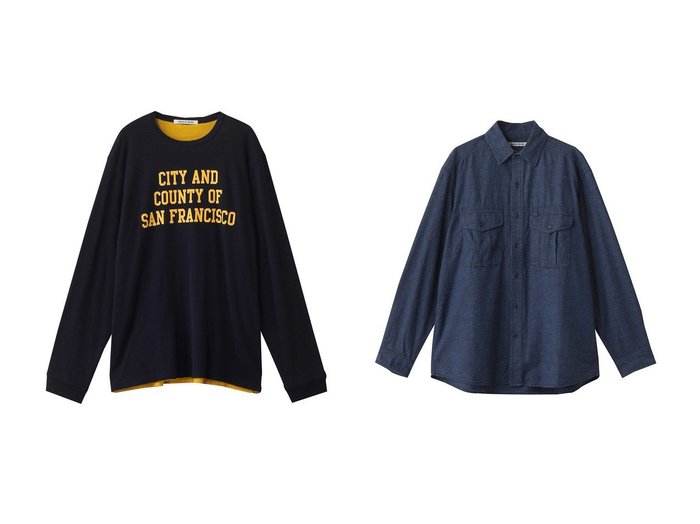【SEVEN BY SEVEN / MEN/セブン バイ セブン】の【MEN】REVERSIBLE ロングスリーブ スウェットシャツ&【MEN】CHAMBRAY ワーク シャツ おすすめ人気トレンドファッション通販アイテム 人気、トレンドファッション・服の通販 founy(ファニー) ファッション Fashion メンズファッション Fashion for Men トップス・カットソー Cut & Sew Tops パーカー・フーディー / カジュアルコーデ Hoodies & Parkas メンズシャツ Shirts 2025年 2025 2025-2026秋冬・A/W Autumn/Winter 2025–26 AW25–26 インナー Innerwear クラシック Classic, Timeless Style ジャケット Jacket, Outerwear スリーブ Sleeve, Long Sleeve / Short Sleeve デニム Denim, Jeans Material プリント Print, Printed Pattern ロング Long, Long-Length A/W・秋冬 Autumn/Winter シャンブレー Chambray, Denim-Like Fabric バランス Balance, Style Balance ワーク Workwear, Utility Style 羽織 Haori, Light Jacket |ID:crp329100000221031