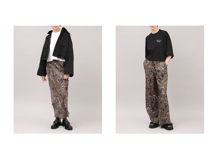 【SACRA/サクラ】のオータムフローラパンツ&オータムフローラスカート おすすめ人気トレンドファッション通販アイテム 人気、トレンドファッション・服の通販 founy(ファニー) ファッション Fashion レディースファッション Fashion for Women スカート Skirts ロングスカート Long Skirts / Maxi & Midi Skirts パンツ Pants & Trousers 2025年 2025 2025-2026秋冬・A/W Autumn/Winter 2025–26 AW25–26 ドレープ Drape, Draping Fabric フラワー Flower, Floral プリント Print, Printed Pattern モダン Modern, Contemporary ロング Long, Long-Length 秋 Autumn A/W・秋冬 Autumn/Winter |ID:crp329100000221042