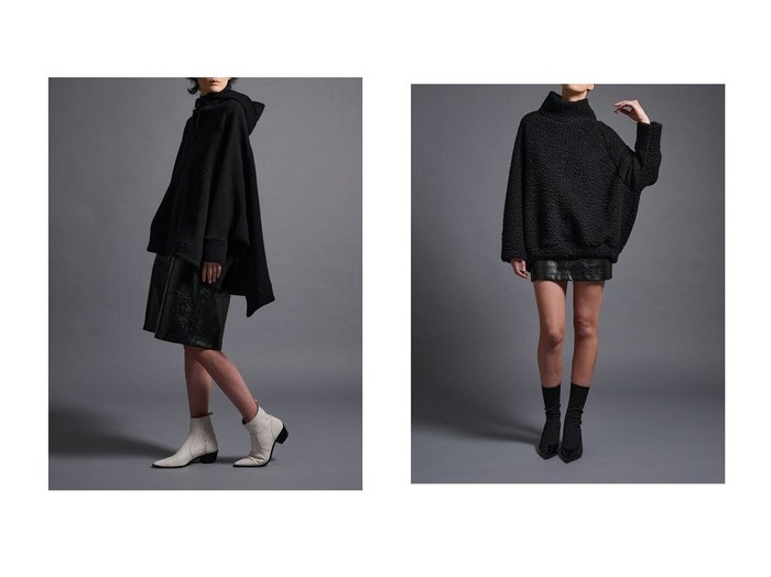 【COGTHEBIGSMOKE/コグ ザビッグスモーク】の58 MEGAN HIGH NECK TOP&49 DIXIE HOODY おすすめ人気トレンドファッション通販アイテム 人気、トレンドファッション・服の通販 founy(ファニー) ファッション Fashion レディースファッション Fashion for Women トップス・カットソー Cut & Sew Tops シャツ・ブラウス・オフィスカジュアル Elegant Blouses & Button-Ups レディースパーカー・カジュアルフーディー Casual Hoodies & Sweatshirts ロングTシャツ・Tシャツ Longline T-Shirts & Tees スウェット・クルーネックトップス Sweatshirts & Crewnecks / Relaxed Fit Sweat Tops カットソー・ベーシックTシャツ Cut-and-Sewn Tops / Stretch Tees & Basics 2025年 2025 2025-2026秋冬・A/W Autumn/Winter 2025–26 AW25–26 スリット Slit, Slit Detail リブニット Rib Knit, Ribbed Knit ワイド Wide, Wide Fit 定番 Standard, Basic Item A/W・秋冬 Autumn/Winter |ID:crp329100000221057