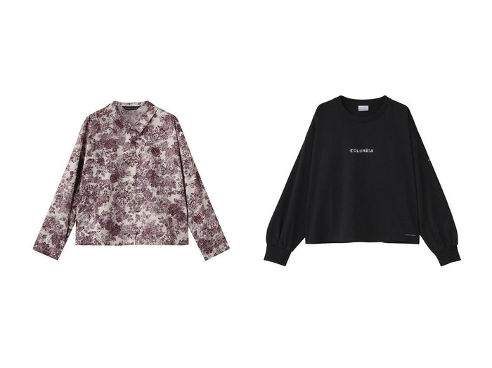 【Columbia/コロンビア】のウィメンズレイクトゥーアベニューロングスリーブクロップドTシャツ&【mizuiro ind/ミズイロ インド】のprint basic shirt シャツ おすすめ人気トレンドファッション通販アイテム 人気、トレンドファッション・服の通販 founy(ファニー) ファッション Fashion レディースファッション Fashion for Women トップス・カットソー Cut & Sew Tops シャツ・ブラウス・オフィスカジュアル Elegant Blouses & Button-Ups ロングTシャツ・Tシャツ Longline T-Shirts & Tees スポーツウェア Functional & Stylish Sportswear スポーツ トップス Athletic Tops / Workout Tops / Training Shirts 2025年 2025 2025-2026秋冬・A/W Autumn/Winter 2025–26 AW25–26 コンパクト Compact, Small Size スリーブ Sleeve, Long Sleeve / Short Sleeve トレンド Trend, Trending Now フラワー Flower, Floral プリント Print, Printed Pattern ロング Long, Long-Length エレガント 上品 Elegant 定番 Standard, Basic Item 無地 Plain, Solid Color A/W・秋冬 Autumn/Winter |ID:crp329100000221078