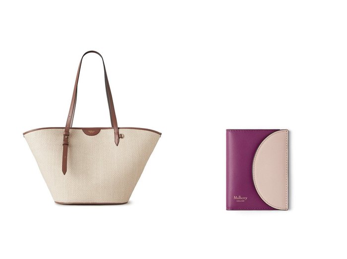 【Mulberry/マルベリー】のCOMPACT BICOLOUR BIFOLD WALLET&BASKET TOTE おすすめ人気トレンドファッション通販アイテム 人気、トレンドファッション・服の通販 founy(ファニー) ファッション Fashion レディースファッション Fashion for Women バッグ Bags ミニ財布・二つ折り財布 Wallets & Card Cases 2025年 2025 2025-2026秋冬・A/W Autumn/Winter 2025–26 AW25–26 ビーチ Beach, Seaside ラフィア Raffia, Natural Straw リラックス Relax, Relaxed Fit A/W・秋冬 Autumn/Winter なめらか Smooth, Silky Texture コンパクト Compact, Small Size ブロック Block, Solid Block Pattern モダン Modern, Contemporary 財布 Wallet, Purse |ID:crp329100000221082
