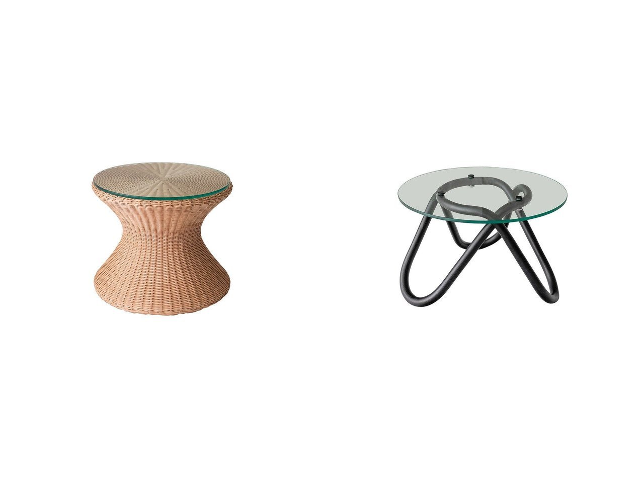 【SHIKADA SHITSURAI RATTAN/シカダ シツライ ラタン】の隈研吾シリーズ ラウンドテーブル KKT111&隈研吾シリーズ ラウンドテーブル KKT110 おすすめ人気トレンドファッション通販アイテム インテリア・キッズ・メンズ・レディースファッション・服の通販 founy(ファニー) 　テーブル　Table, Dining Table　ラウンド　Round, Round Neck　ラタン　Rattan, Woven Rattan　ホーム・キャンプ・アウトドア・お取り寄せ　Home Living / Home & Lifestyle / Camping Gear / Outdoor Camping　家具・インテリア　Home Furniture & Interior. Stylish & Functional Living Spaces　テーブル　Dining, Coffee & Side Tables　ローテーブル・センターテーブル　Coffee & Center Tables　ホーム・キャンプ・アウトドア・お取り寄せ　Home Living / Home & Lifestyle / Camping Gear / Outdoor Camping　家具・インテリア　Home Furniture & Interior. Stylish & Functional Living Spaces　テーブル　Dining, Coffee & Side Tables　サイドテーブル・ナイトテーブル　Side & End Tables　ブラック系　Black　|ID:crp329100000221085
