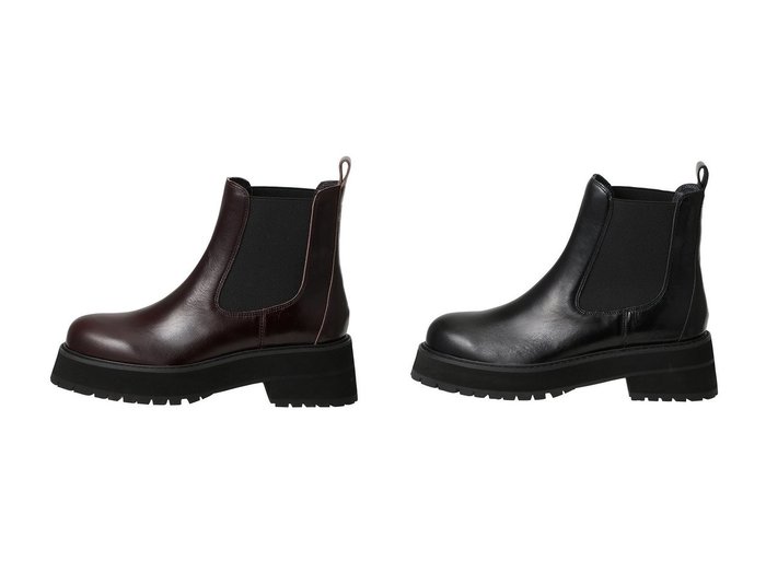 【LANVIN en Bleu/ランバン オン ブルー】のレザーサイドゴアブーツ おすすめ人気トレンドファッション通販アイテム 人気、トレンドファッション・服の通販 founy(ファニー) 　ファッション　Fashion　レディースファッション　Fashion for Women　2025年　2025　2025-2026秋冬・A/W　Autumn/Winter 2025–26 AW25–26　シンプル　Simple, Minimal　スタイリッシュ　Stylish, Fashionable　ミドル　Middle Length, Mid Height　定番　Standard, Basic Item　A/W・秋冬　Autumn/Winter　|ID:crp329100000221110