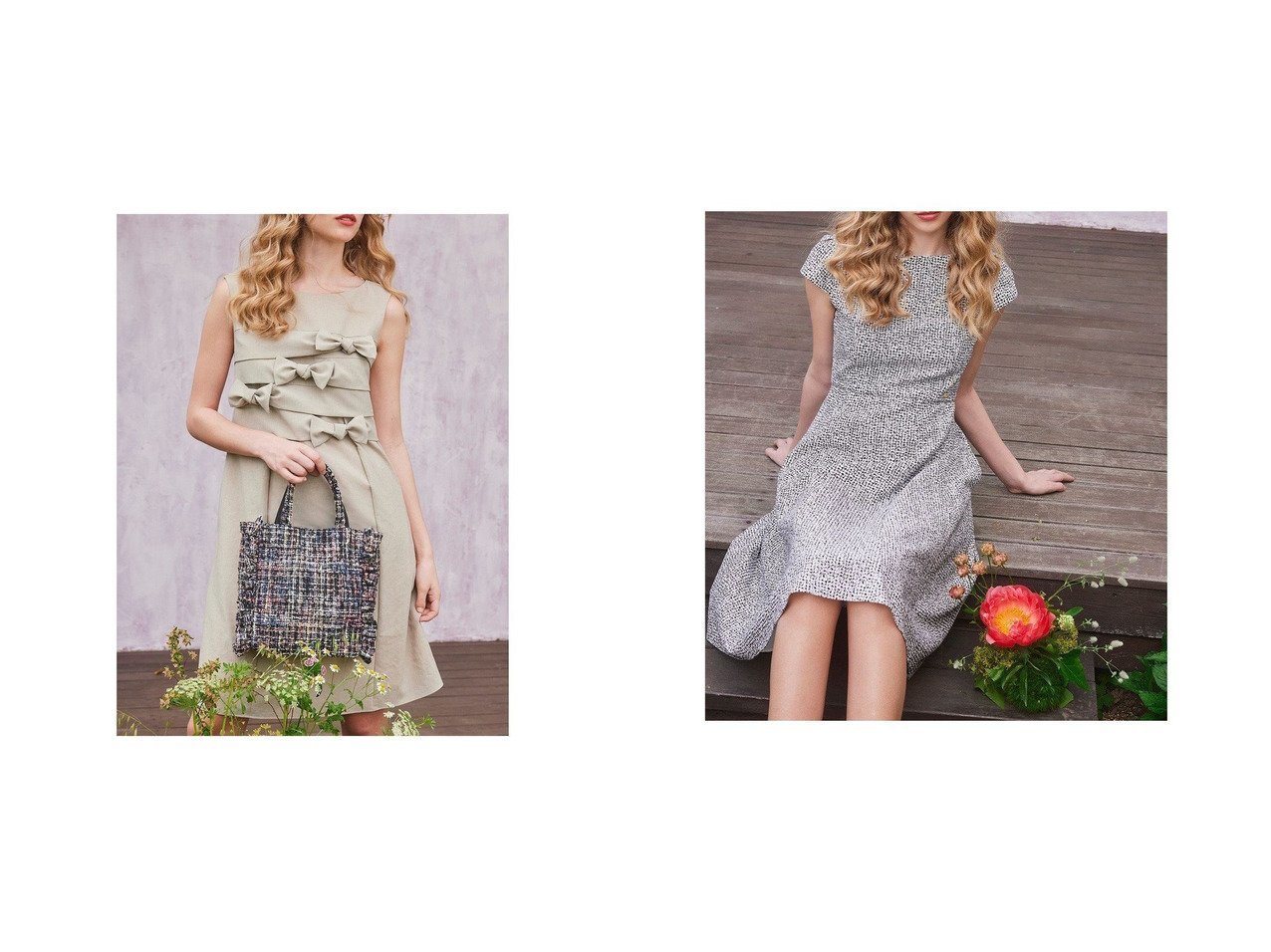 【TOCCA/トッカ】の【洗える・消臭・吸水速乾・接触冷感・UVケア】RIBBON KNOT DRESS ドレス&【洗える・消臭】COLOR STORM DERSS ドレス おすすめ人気トレンドファッション通販アイテム インテリア・キッズ・メンズ・レディースファッション・服の通販 founy(ファニー) 　ファッション　Fashion　レディースファッション　Fashion for Women　ワンピース　Dresses　フォーマル・パーティードレス・結婚式用ドレス　Elegant & Casual Dresses　新作・新入荷　New Arrivals / New In　ドレス　Dress, One-Piece　再入荷　Restock / Back in Stock　吸水　Absorbent, Quick-Dry　夏　Summer　S/S・春夏　SS, Spring/Summer, Warm Season　洗える　Machine Washable　A/W・秋冬　Autumn/Winter　ブラック系　Black　ベージュ系　Beige　|ID:crp329100000221126
