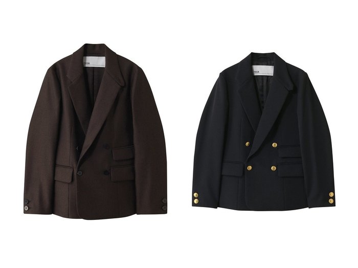 【TICCA/ティッカ】のウールダブルジャケット&ウールサージダブルジャケット おすすめ人気トレンドファッション通販アイテム 人気、トレンドファッション・服の通販 founy(ファニー) ファッション Fashion レディースファッション Fashion for Women アウター Coat / Outerwear Collection レディースジャケット・軽アウター Jackets 2025年 2025 2025-2026秋冬・A/W Autumn/Winter 2025–26 AW25–26 クール Cool, Chic ジャケット Jacket, Outerwear バランス Balance, Style Balance 人気 Popular, Best Seller 定番 Standard, Basic Item A/W・秋冬 Autumn/Winter |ID:crp329100000221186